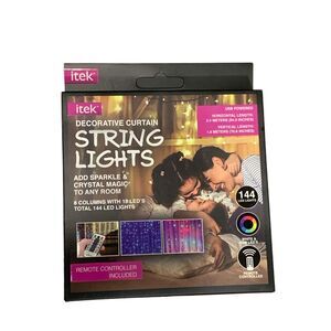 Itek decorative Curtain string lights